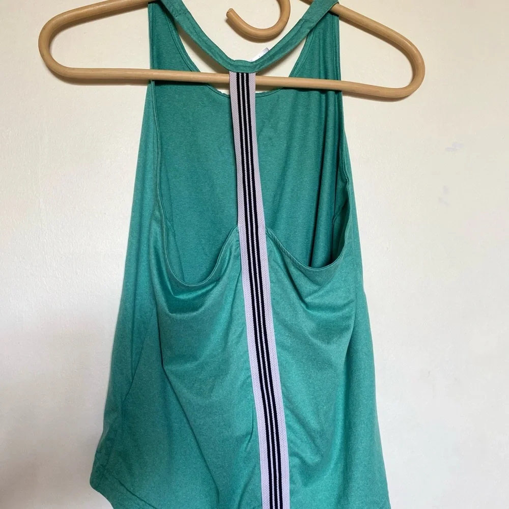 Adidas Teal Racerback Tank - Picture 2 of 2